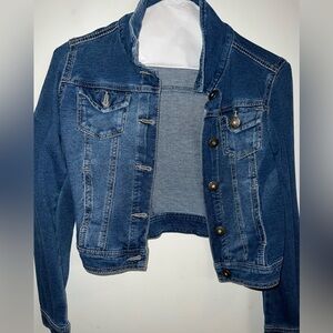 Cutesy Mini Jean Jacket